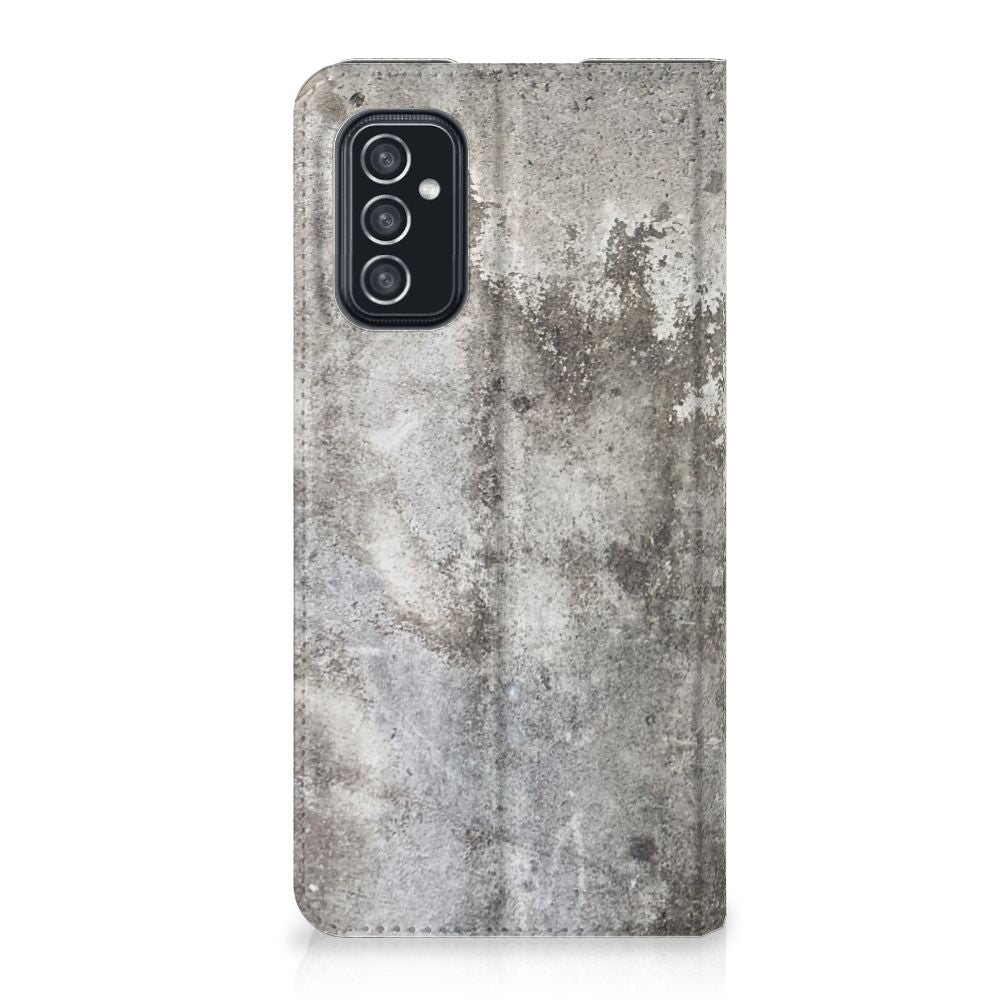Samsung Galaxy M52 Standcase Beton Print - B2C Telecom