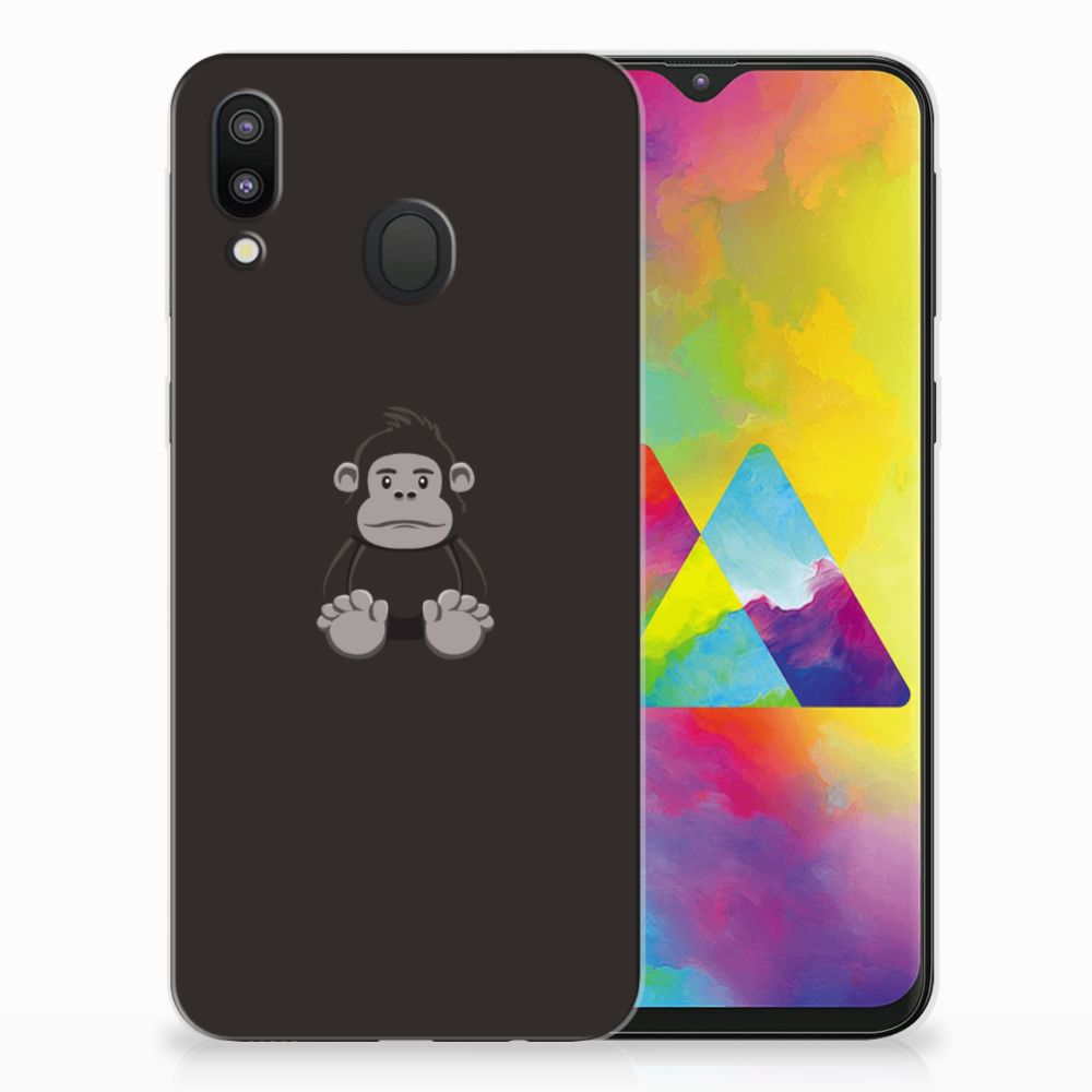 Samsung Galaxy M20 (Power) Telefoonhoesje met Naam Gorilla