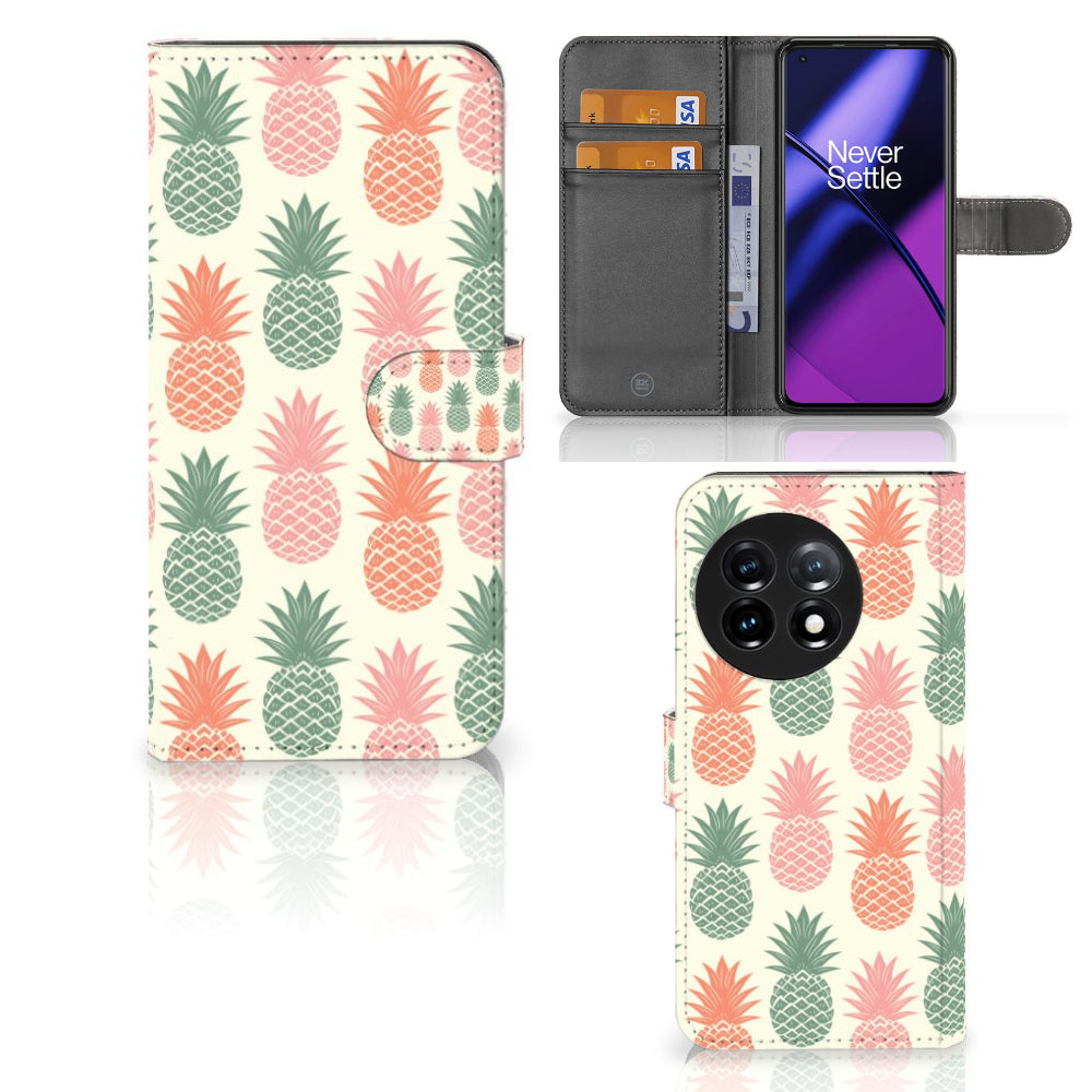 OnePlus 11 Book Cover Ananas