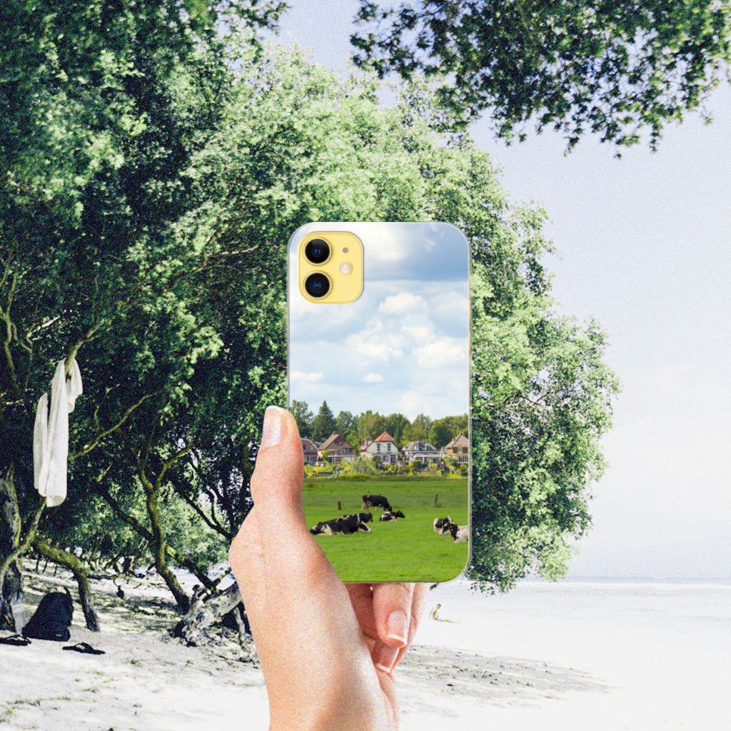 Apple iPhone 11 TPU Hoesje Koeien