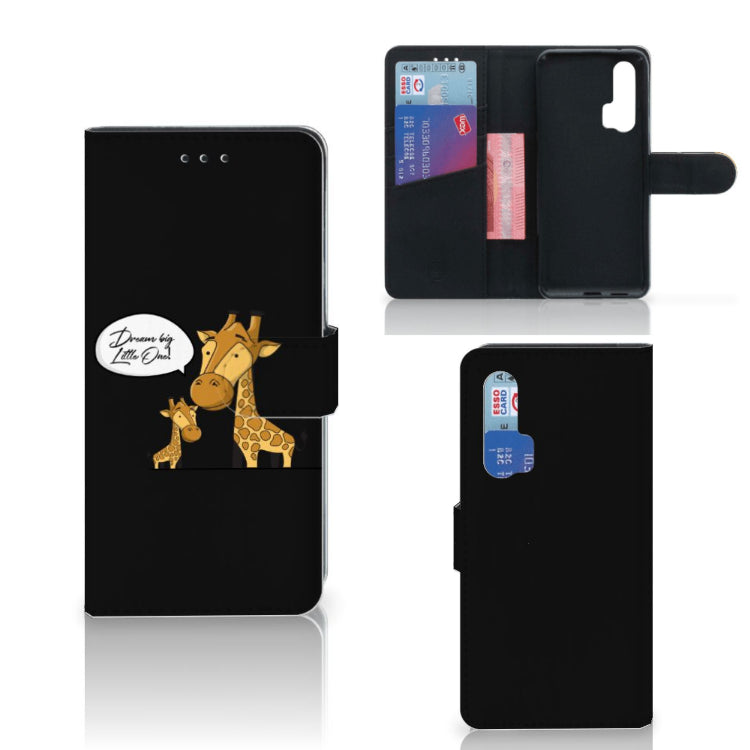 Honor 20 Pro Leuk Hoesje Giraffe