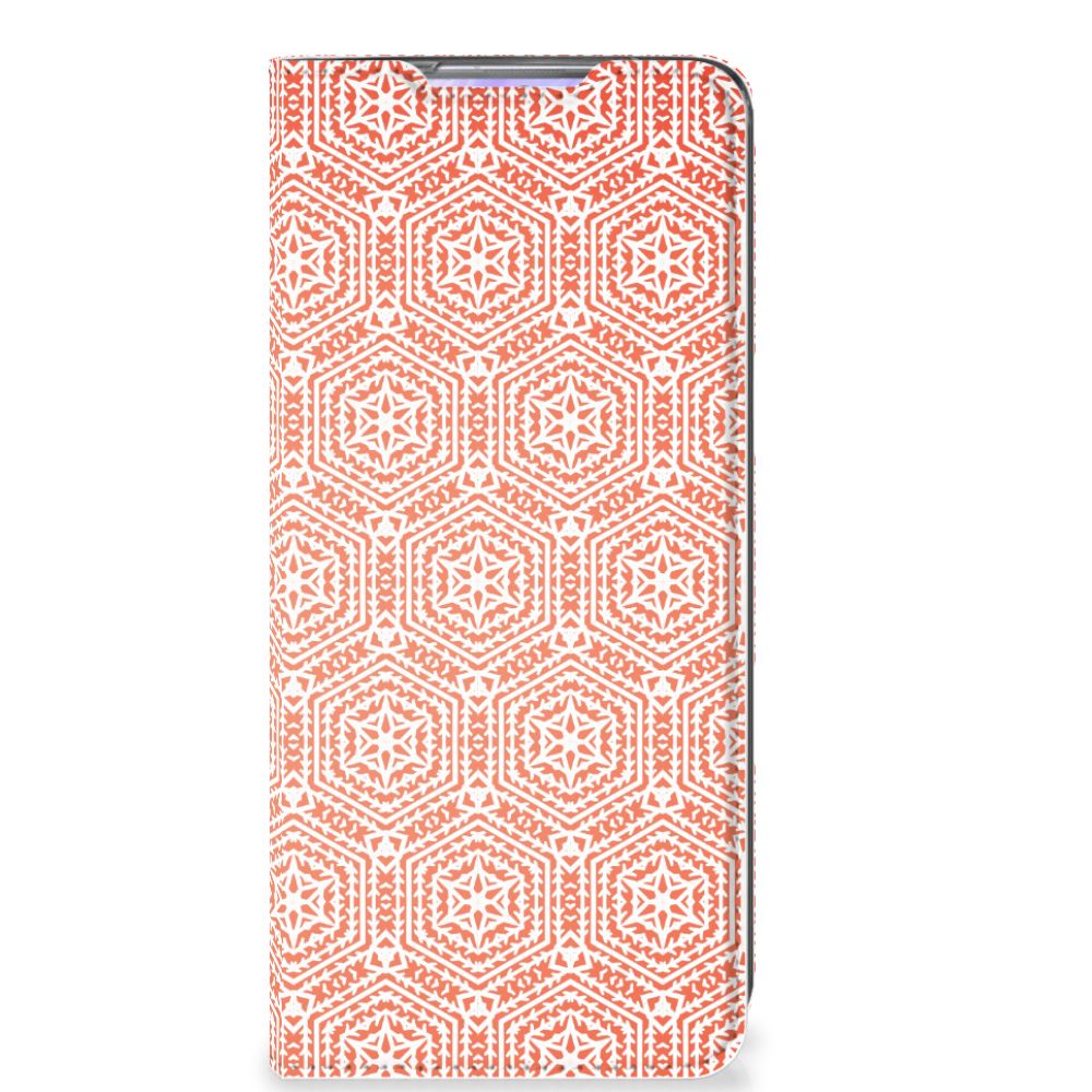 Samsung Galaxy S20 Ultra Hoesje met Magneet Pattern Orange - B2C Telecom