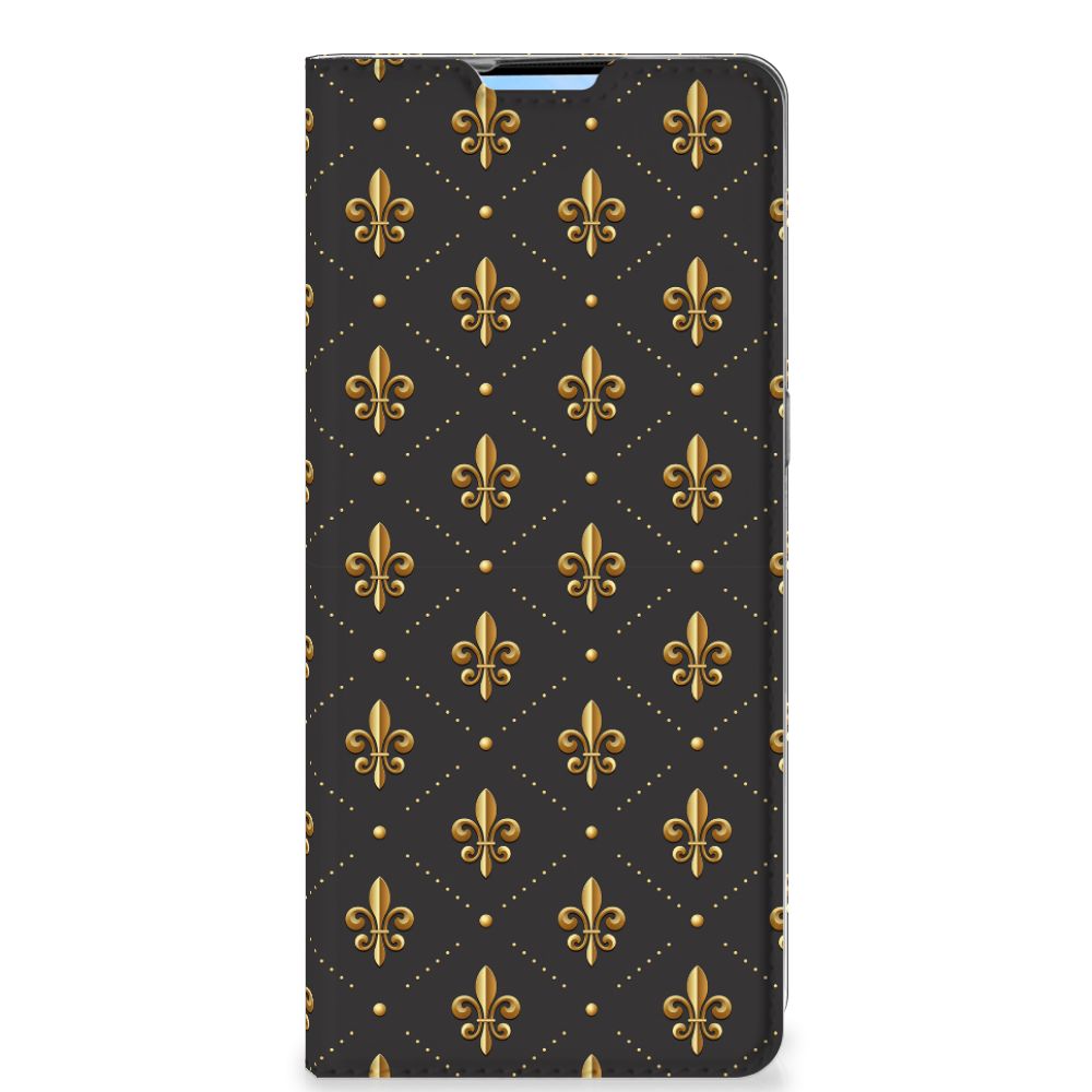 OPPO Reno4 Pro 5G Hoesje met Magneet Franse Lelie - B2C Telecom