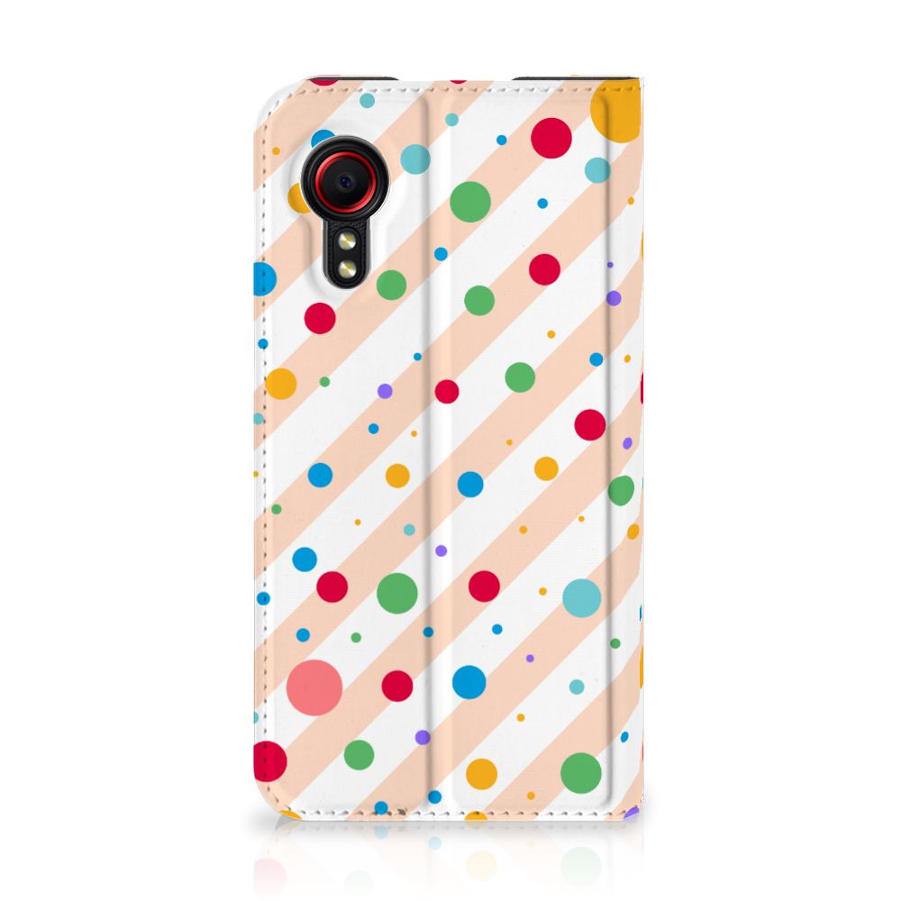 Samsung Galaxy Xcover 5 Hoesje met Magneet Dots - B2C Telecom