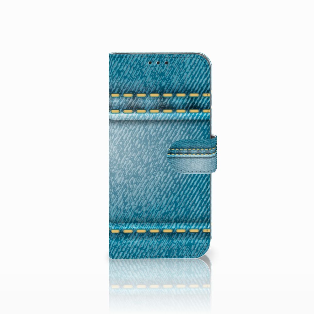 Honor 10 Lite Wallet Case met Pasjes Jeans