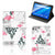 Lenovo Tab E10 Flip Case Flamingo Triangle