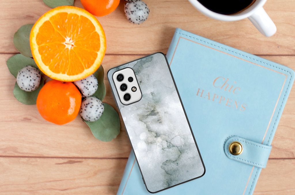 Kleurrijke Telefoonhoesje Samsung Galaxy A23 Painting Grey B2C Telecom