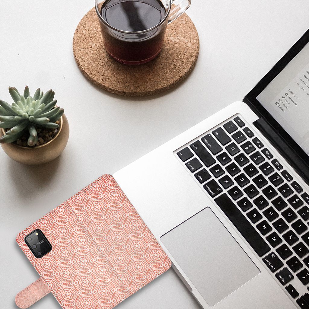 Samsung S10 Lite Telefoon Hoesje Pattern Orange