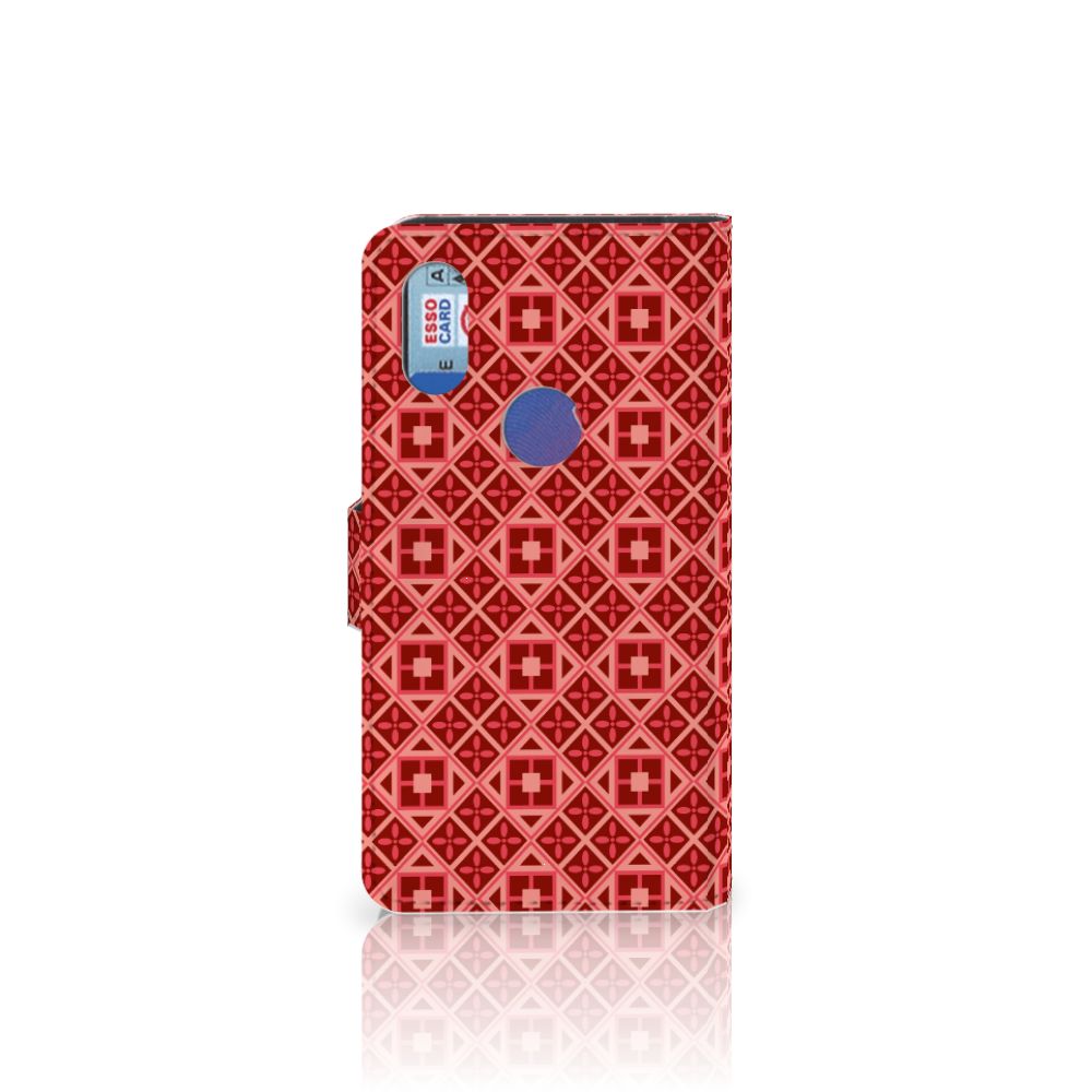 Xiaomi Mi Mix 2s Telefoon Hoesje Batik Rood