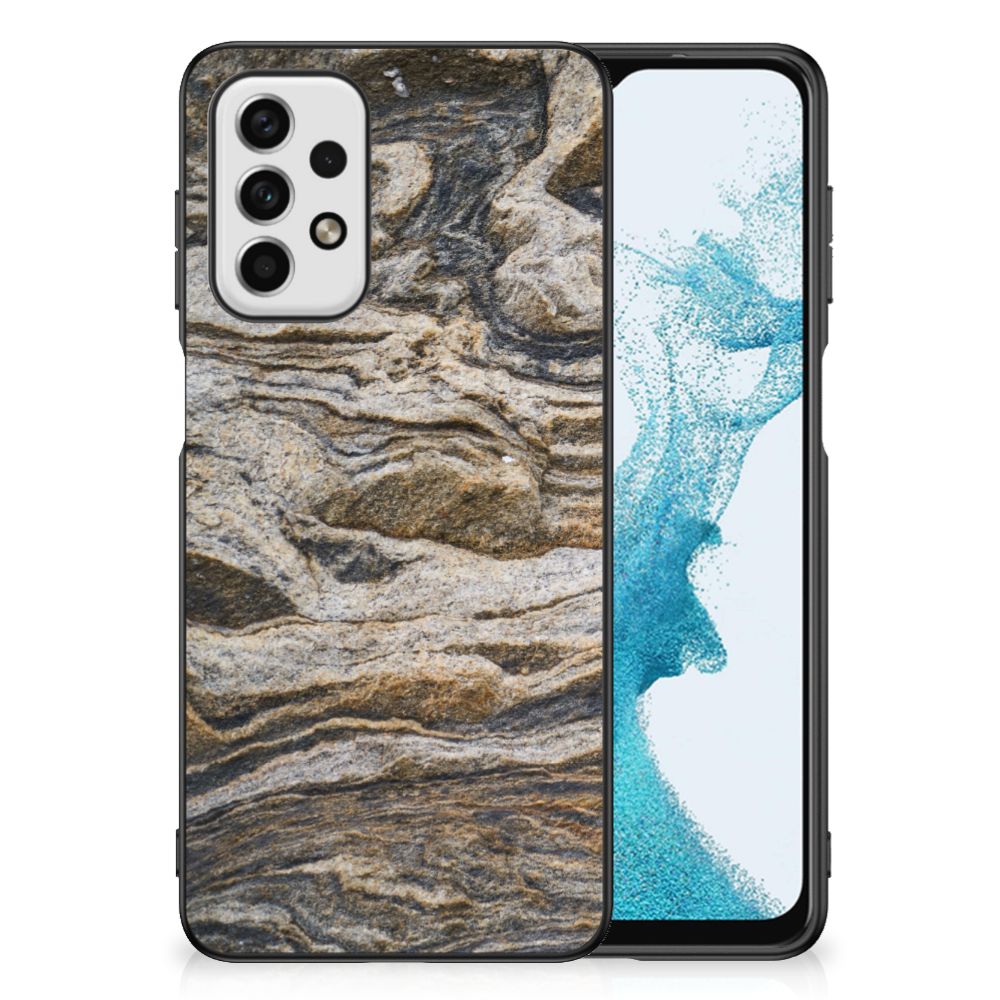 Samsung Galaxy A23 Marmeren Print Telefoonhoesje Steen B2C Telecom