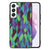 Samsung Galaxy S22 Backcover Abstract Green Blue