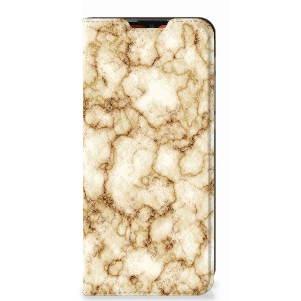 Motorola Moto E7 Power | E7i Power Standcase Marmer Goud - B2C Telecom