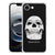 Apple iPhone 16e Hoesje - Skull Eyes TPU Antishock met een opvallend skeletontwerp en antischokfunctie.