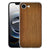 TPU Hoesje iPhone 16e - Donker Hout Backcover met stijlvolle houten achterkant en optimale bescherming.