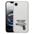 TPU Hoesje iPhone 16e - Pistol DTMP Backcover met uniek pistoolontwerp en tekst 'DON'T TOUCH MY PHONE'