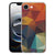 TPU Hoesje iPhone 16e - Polygon Color Backcover met kleurrijke geometrische print