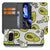 Avocado Singing Google Pixel 10 Pro XL Book Case Avocado Singing Groen Voorkant