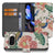 Pink Peacock Google Pixel 10 Pro XL Book Case Cadeau portemonnee hoesje pauwenveren front aanzicht