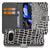 Google Pixel 10 Pro XL Slangenprint Book Case portemonnee voorkant achterkant