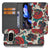 Old Skool Google Pixel 10 Pro Book Case tattoo design voorkant