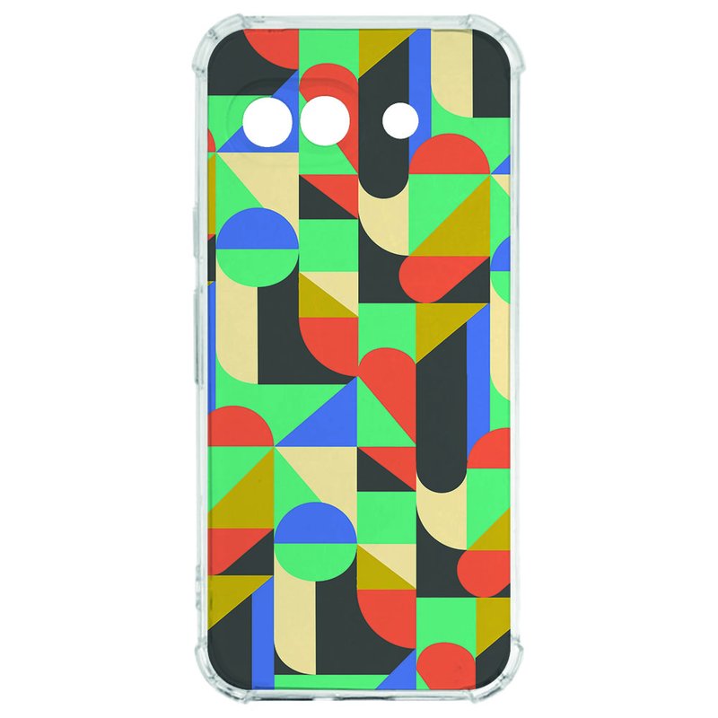 Google Pixel 9a Hoesje - Funky Retro TPU Antishock