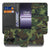 OnePlus Nord CE 5 Bookcase Hoesje met Camouflage Leger Donker Design voorkant zijaanzicht