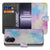 Watercolor Light OnePlus Nord CE 5 Bookcase Hoesje pastelwaterverf ontwerp zijaanzicht