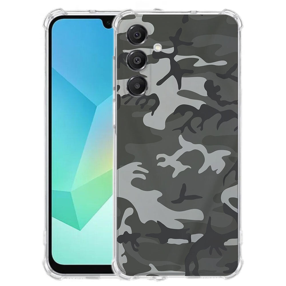 TPU Telefoonhoesje Samsung Galaxy A17 - Army Light schokabsorberende backcover