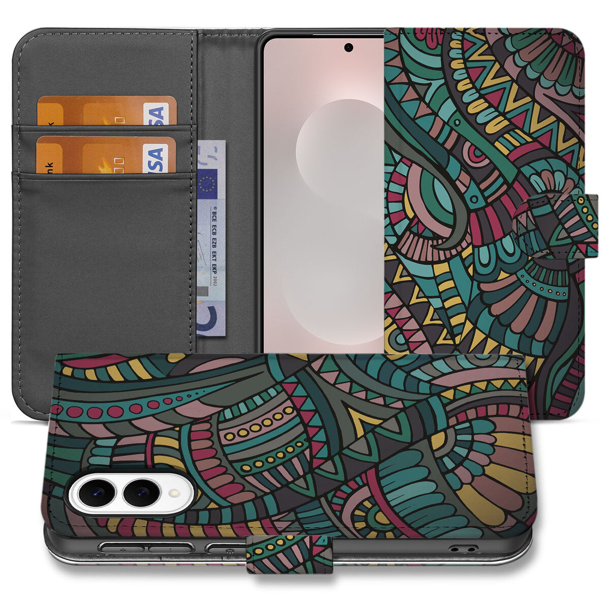 Samsung Galaxy S25 Edge Telefoon Hoesje Aztec