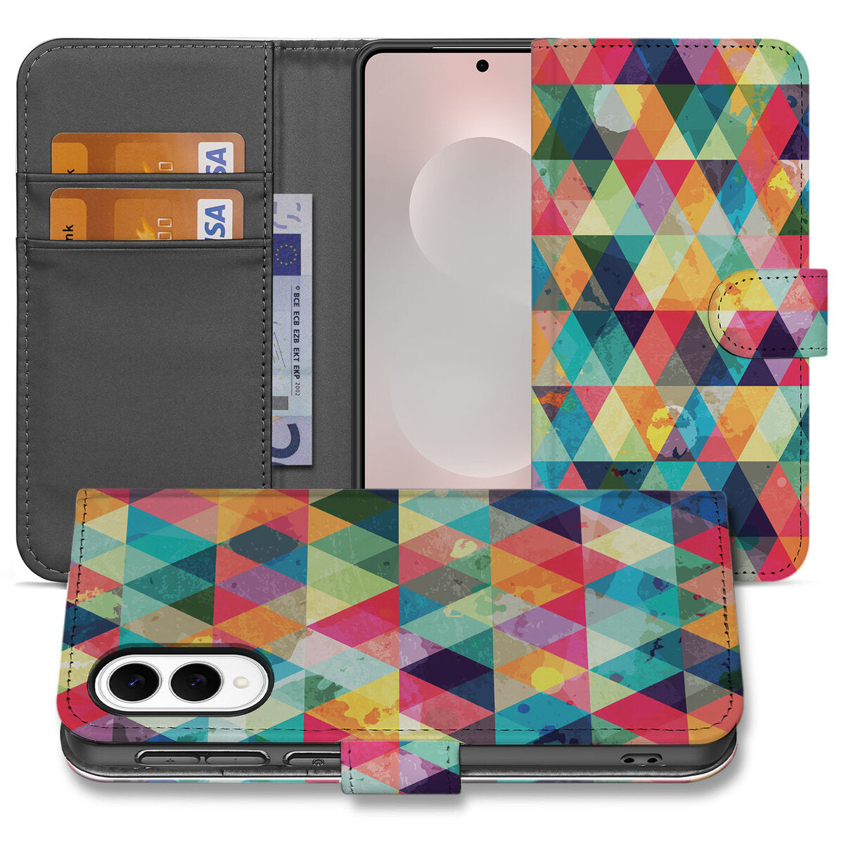 Samsung Galaxy S25 Edge Telefoon Hoesje Geruit