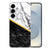 TPU Hoesje Samsung Galaxy S25 Plus - Marble White Black Backcover