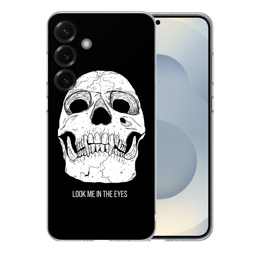 TPU Hoesje Samsung Galaxy S25 Plus - Skull Eyes Backcover