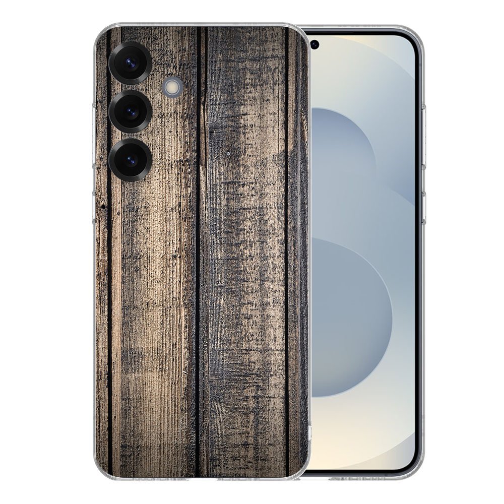 TPU Hoesje Samsung Galaxy S25 Plus - Steigerhout Backcover