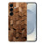 TPU Hoesje Samsung Galaxy S25 Plus - Wooden Cubes Backcover