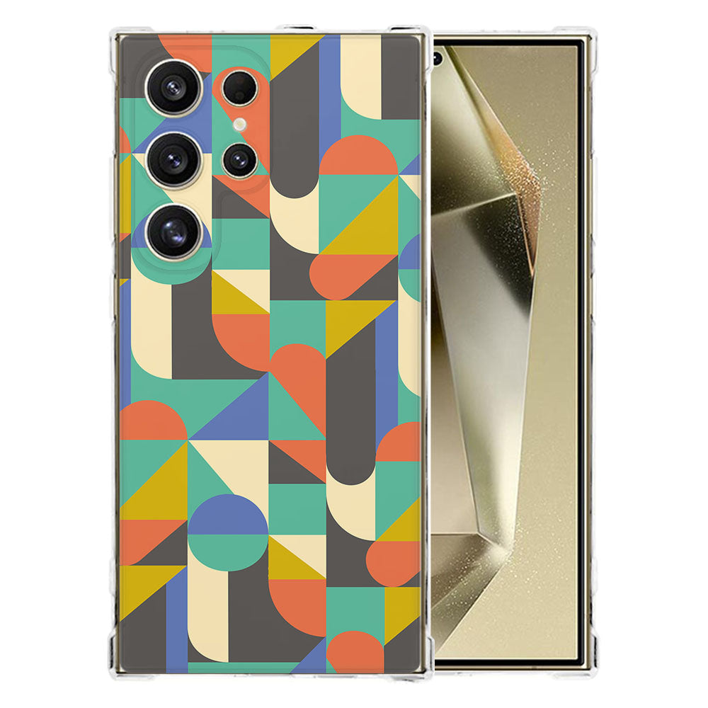 Samsung Galaxy S25 Ultra Hoesje - Funky Retro TPU Antishock