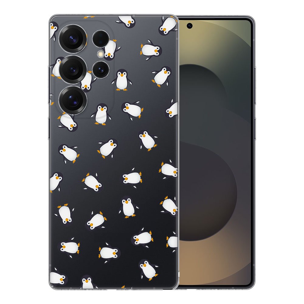 TPU Hoesje Samsung Galaxy S25 Ultra - Pinguïn Backcover