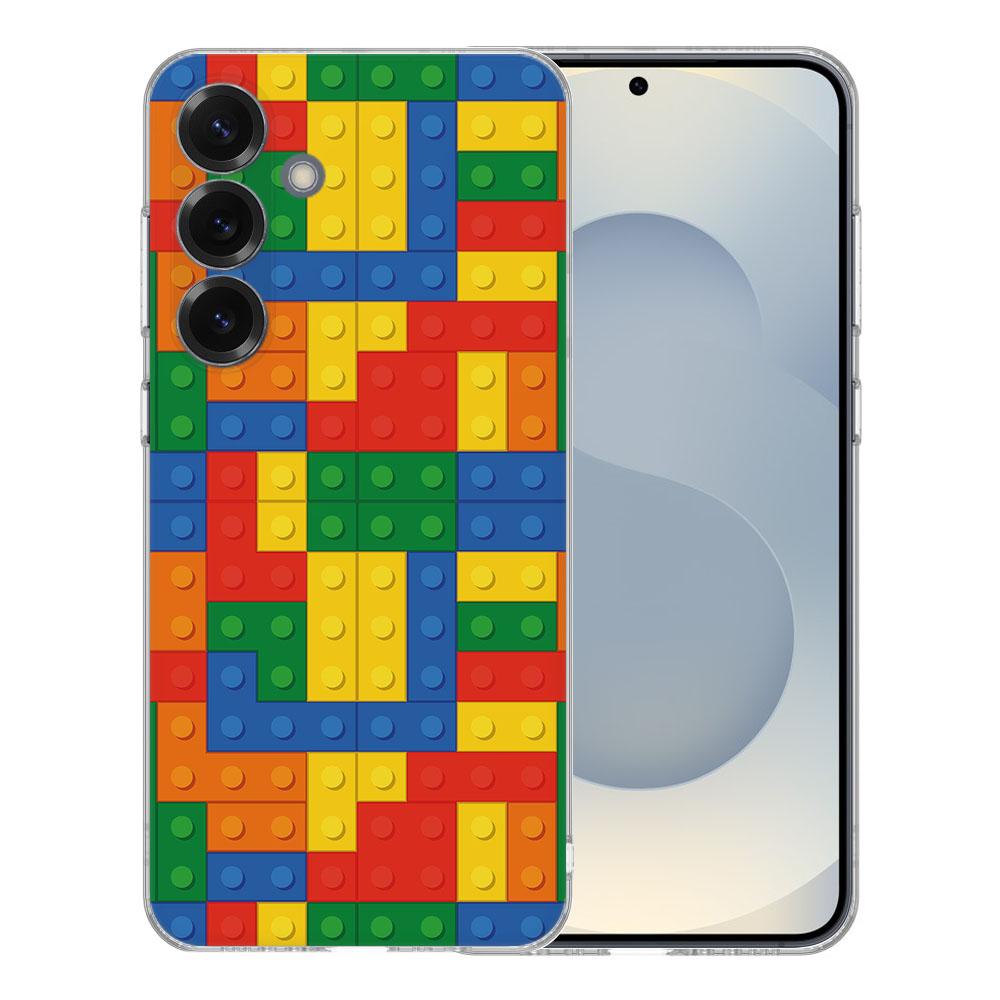 TPU Hoesje Samsung Galaxy S25 - Blokken Backcover