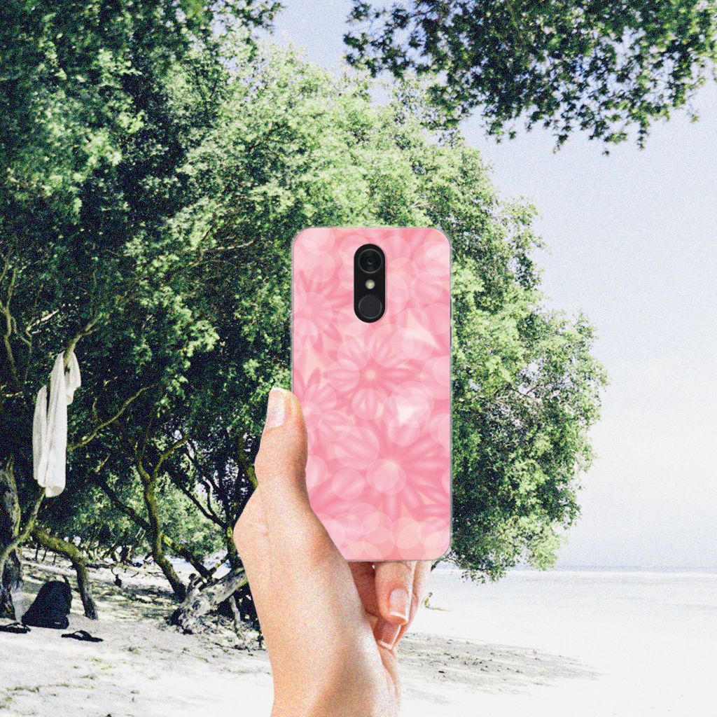 LG Q7 TPU Case Spring Flowers