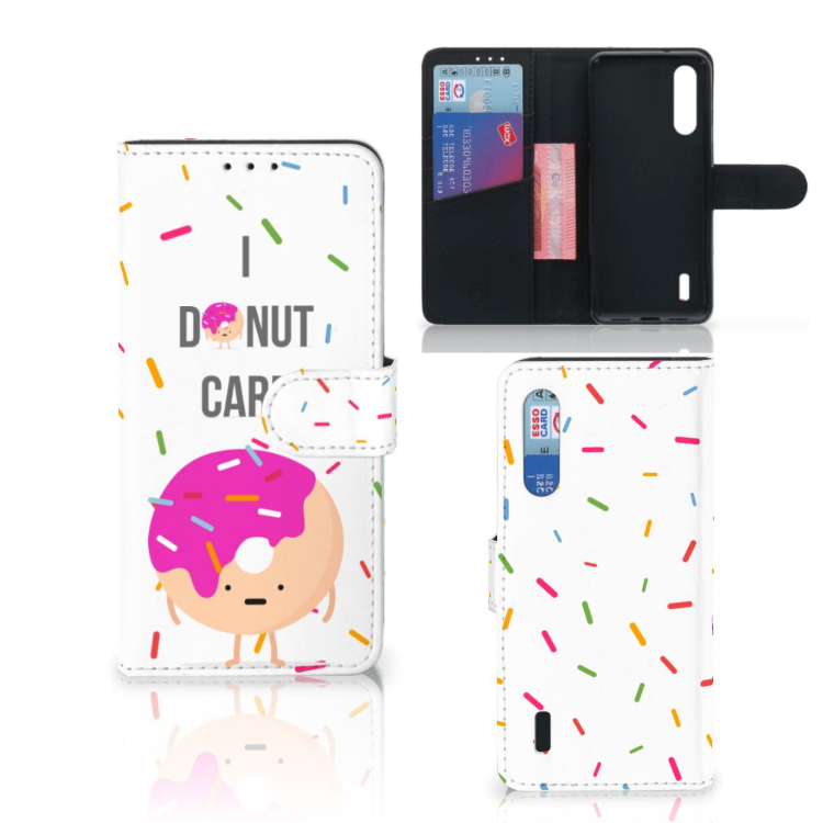 Xiaomi Mi 9 Lite Book Cover Donut Roze