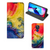 Bookcase Motorola Moto G9 Play Watercolor Dark - B2C Telecom