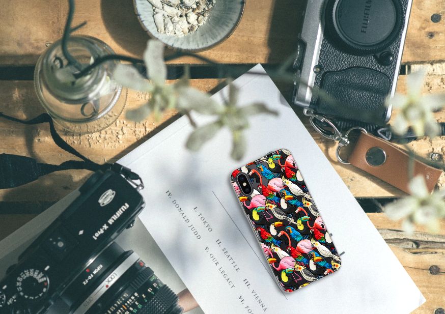 Apple iPhone X | Xs TPU Hoesje Birds