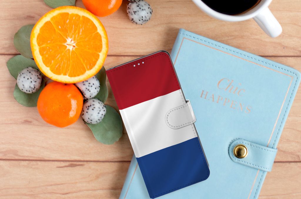 OPPO Reno 4 Pro 5G Bookstyle Case Nederlandse Vlag