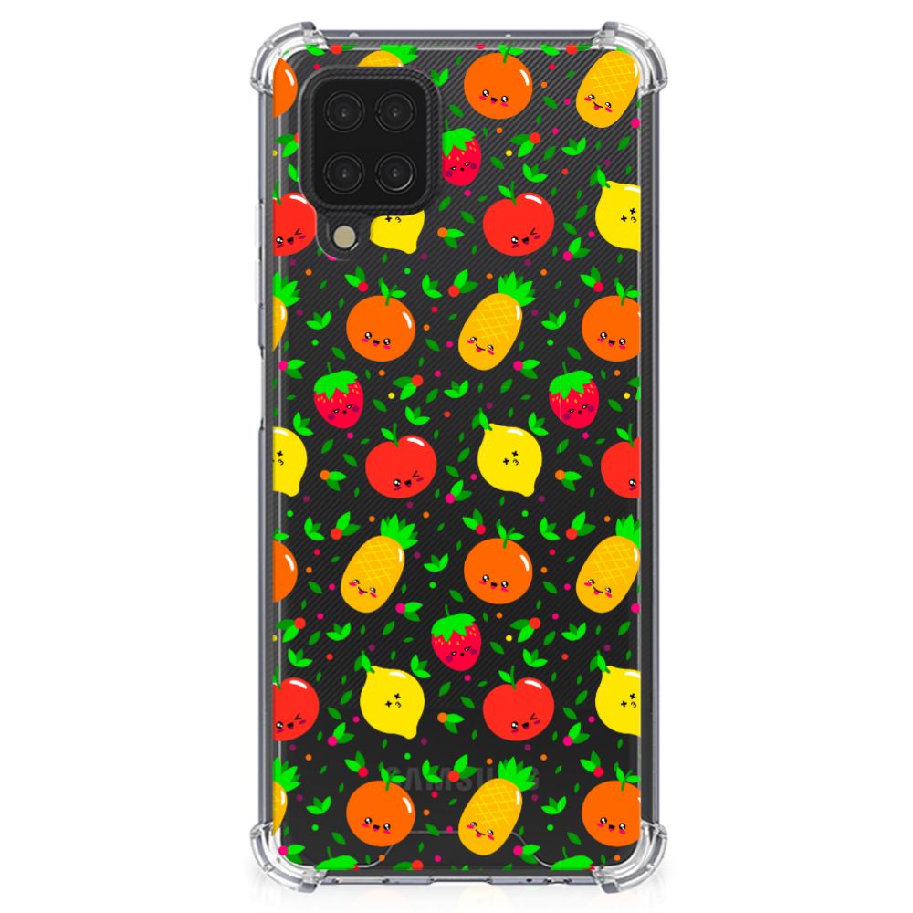 Samsung Galaxy A12 Beschermhoes Fruits - B2C Telecom