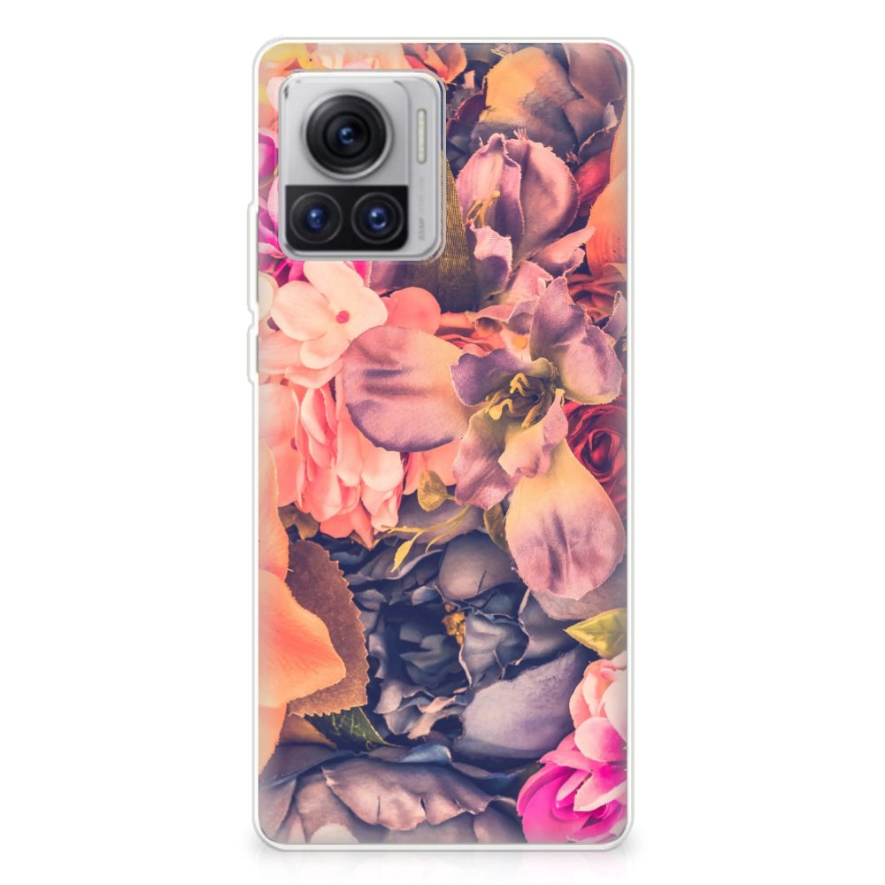 Motorola Moto X30 Pro TPU Case Bosje Bloemen B2C Telecom
