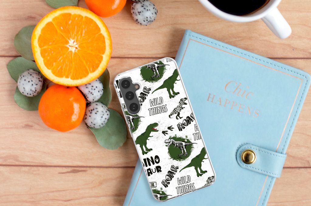 TPU Hoesje voor Samsung Galaxy A34 Dinosaurus B2C Telecom