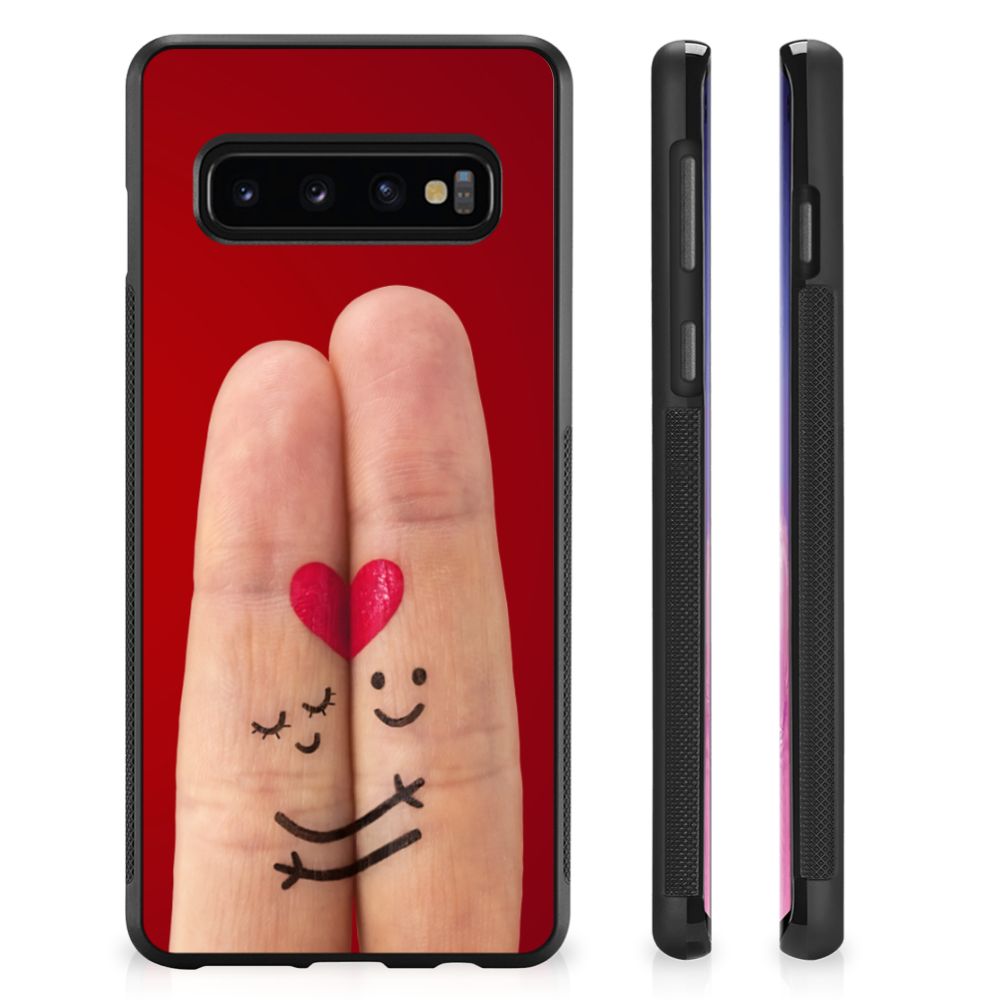 Samsung Galaxy S10+ TPU Bumper Case Liefde - Origineel Romantisch Cadeau