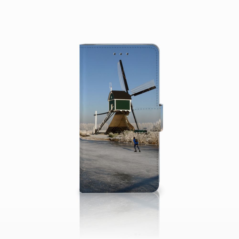 Samsung Galaxy J7 2016 Flip Cover Schaatsers