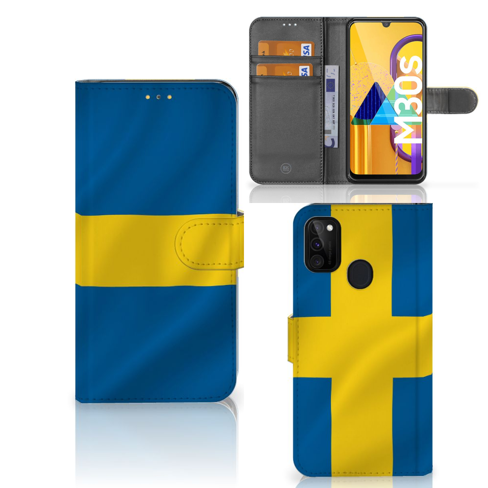 Samsung Galaxy M21 | M30s Bookstyle Case Zweden