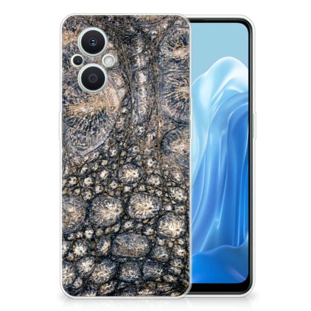 OPPO Reno8 Lite TPU Hoesje Krokodillenprint B2C Telecom