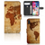 Apple iPhone Xs Max Flip Cover Wereldkaart